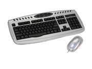 Apevia KI-COMBO-SV Wired Standard Keyboard With Optical Mouse image