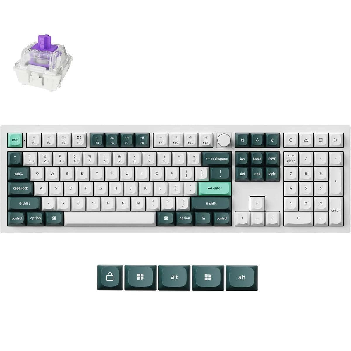 Keychron Q6 HE QMK RGB Wired/Wireless/Bluetooth Standard Keyboard main image