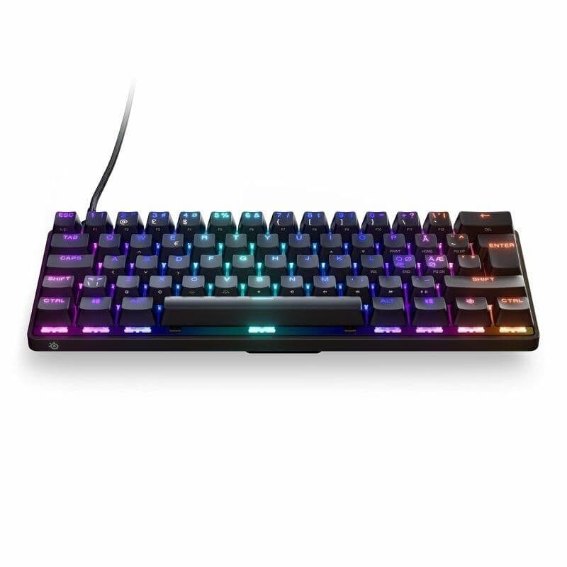 SteelSeries Apex 9 Mini RGB Wired OptiPoint Linear Gaming Keyboard main image