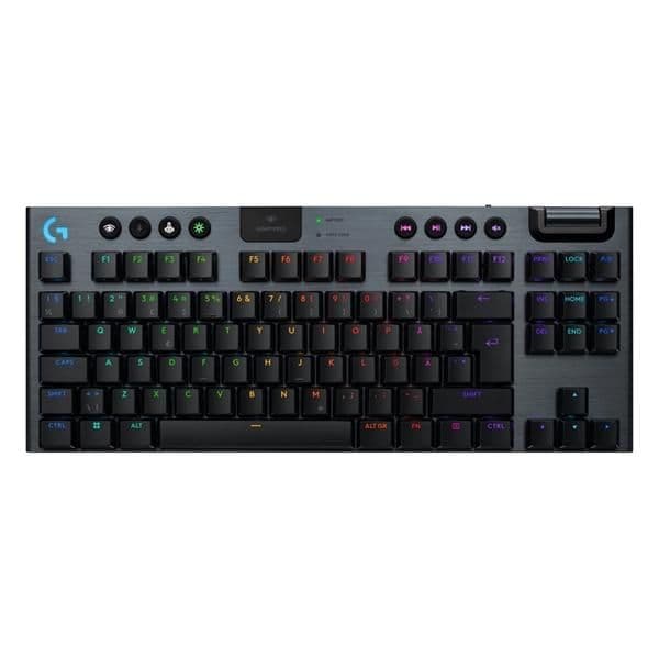 Logitech G915 LIGHTSPEED TKL RGB Wireless/Wired/Bluetooth Logitech Low-Profile GL Linear Gaming Keyboard image