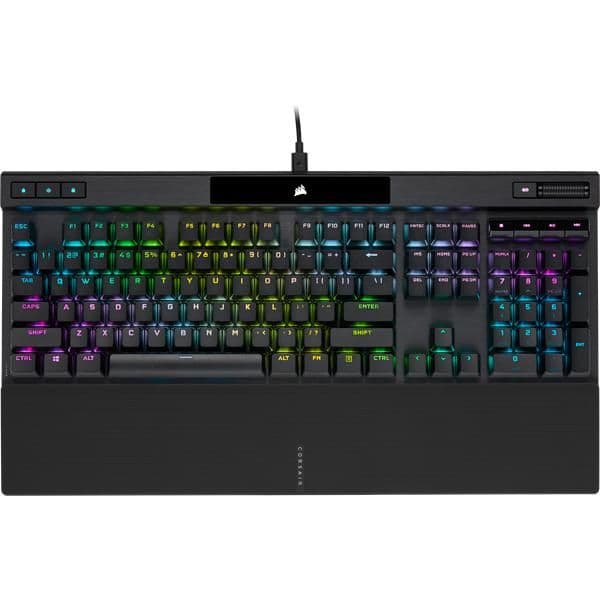 Corsair K70 RGB PRO Wired Cherry MX Silent Gaming Keyboard image