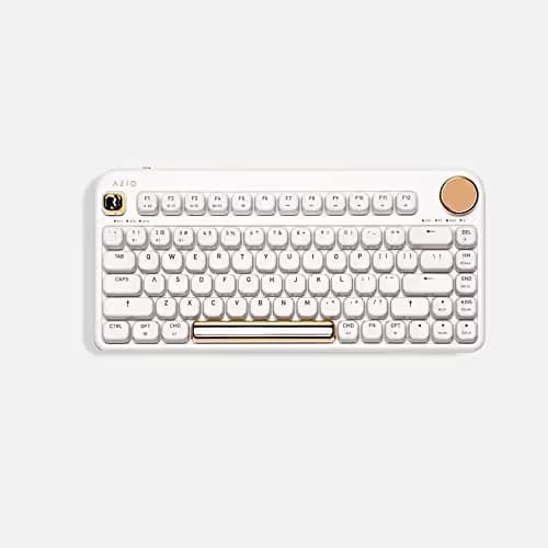 AZIO IZO Bluetooth/Wired Standard Gateron Blue Mechanical Keyboard main image