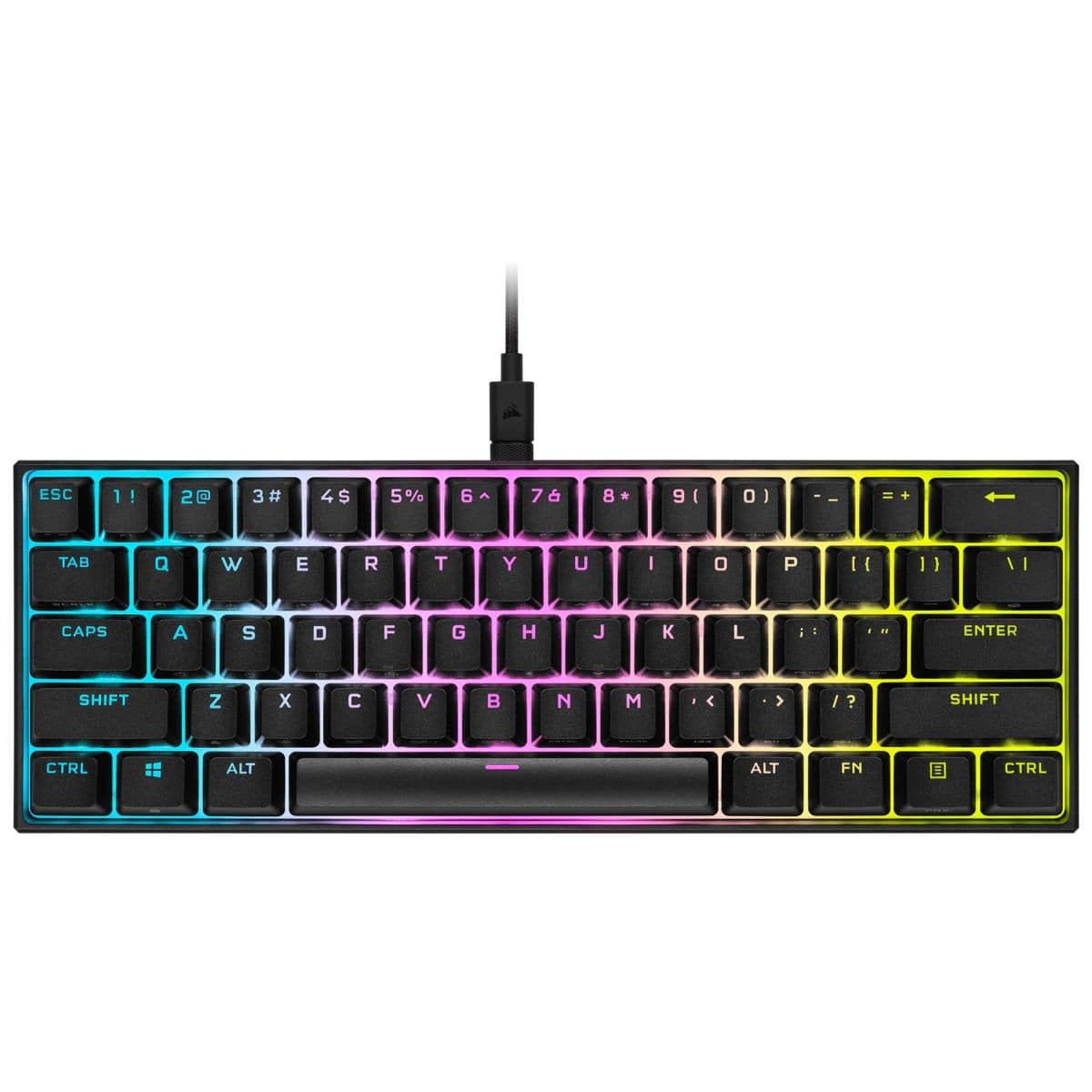 Corsair K65 RGB Mini Wired Cherry MX Brown Mechanical Gaming Keyboard image