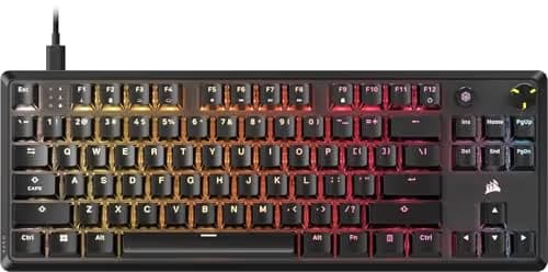 Corsair K70 CORE TKL RGB Wired Corsair MLX Red V2 Linear Gaming Keyboard main image