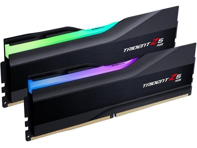 G.Skill Trident Z5 RGB Matte Black DDR5-8400 CL40 48GB (2x24GB) image