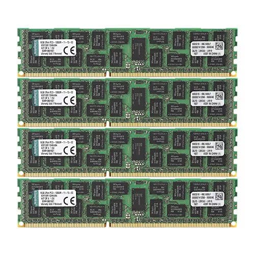 Kingston KVR16R11D4K4/64 Registered Green DDR3-1600 CL11 64GB (4x16GB) main image