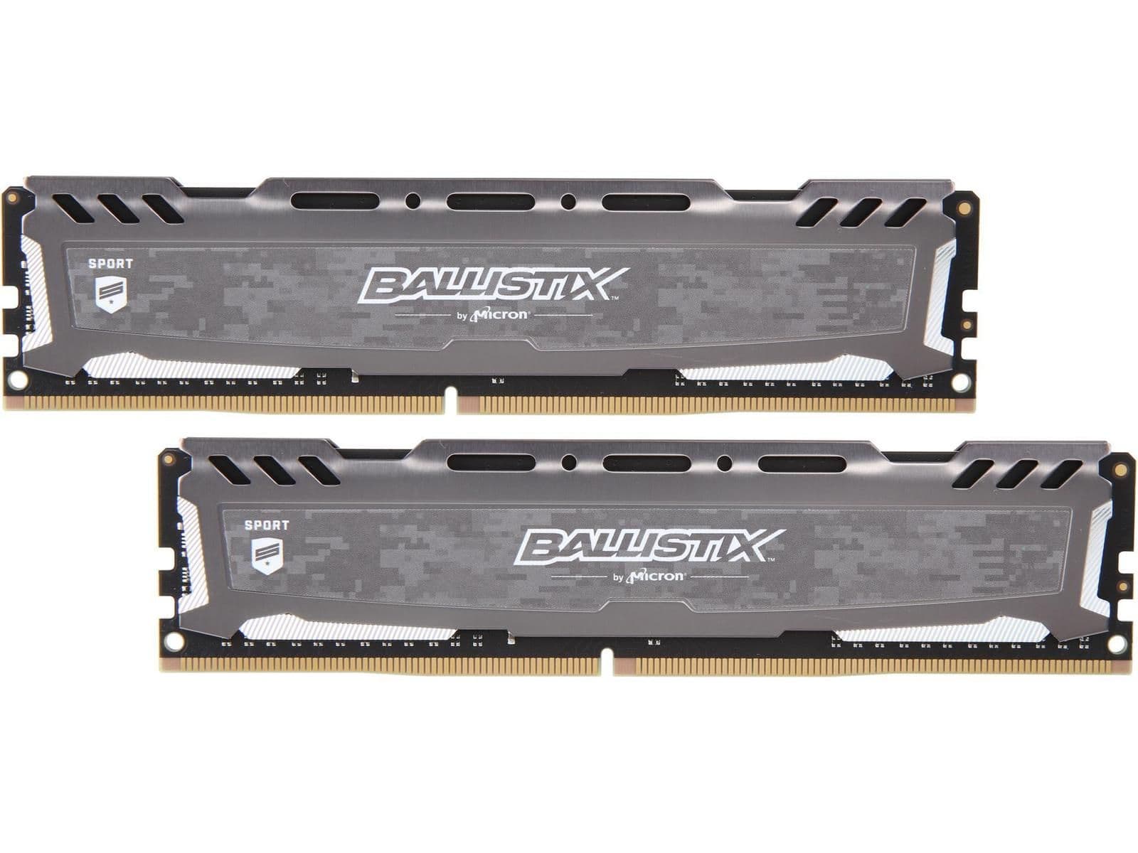 Crucial Ballistix Sport LT Silver / Black DDR4-3000 CL15 16GB (2x8GB) image