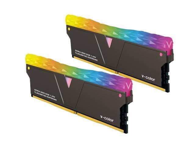 V-Color Prism Pro Black DDR4-3600 CL18 16GB (2x8GB) image