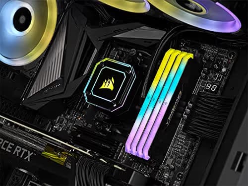 Corsair Vengeance RGB RT Black DDR4-3200 CL16 64GB (4x16GB) image