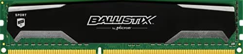 Crucial Ballistix Sport Black / Silver DDR3-1600 CL9 8GB (1x8GB) main image