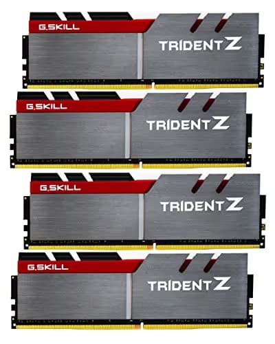 G.Skill F4-3200C16Q2-128GTZKY Black / Yellow DDR4-3200 CL16 128GB (8x16GB) image