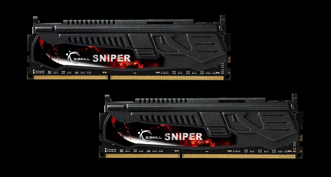 G.Skill Sniper Gaming Black / Red DDR3-1866 CL10 16GB (2x8GB) image