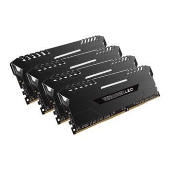 Corsair Vengeance LED Black / White DDR4-3000 CL15 64GB (4x16GB) image