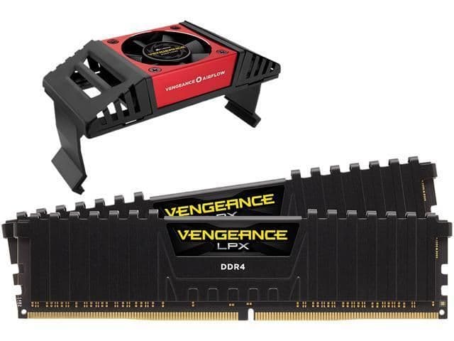 Corsair Vengeance LPX Black / Yellow DDR4-4800 CL18 16GB (2x8GB) main image