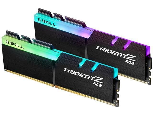 G.Skill Trident Z RGB Black DDR4-3600 CL16 32GB (2x16GB) image