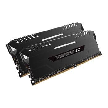 Corsair Vengeance LED Black / White DDR4-3000 CL15 16GB (2x8GB) image