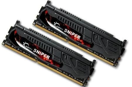 G.Skill Sniper Black / Red DDR3-1600 CL9 8GB (2x4GB) main image
