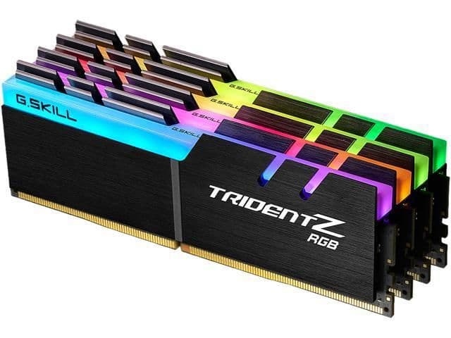 G.Skill Trident Z RGB Black DDR4-4000 CL17 32GB (4x8GB) main image