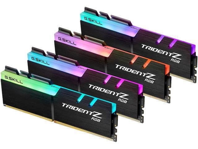 G.Skill Trident Z RGB Black DDR4-3600 CL16 32GB (4x8GB) image