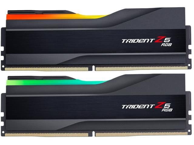 G.Skill Trident Z5 RGB Matte Black DDR5-7600 CL38 48GB (2x24GB) image