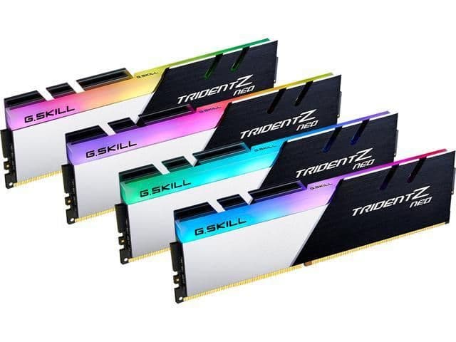 G.Skill Trident Z Neo Black / Silver DDR4-3600 CL16 128GB (4x32GB) image