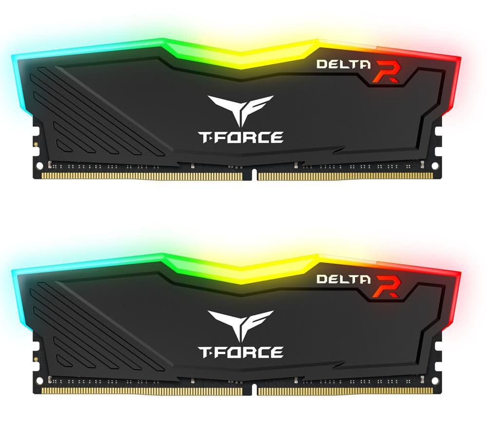 TEAMGROUP T-Force Delta RGB Black DDR4-2400 CL15 16GB (2x8GB) main image