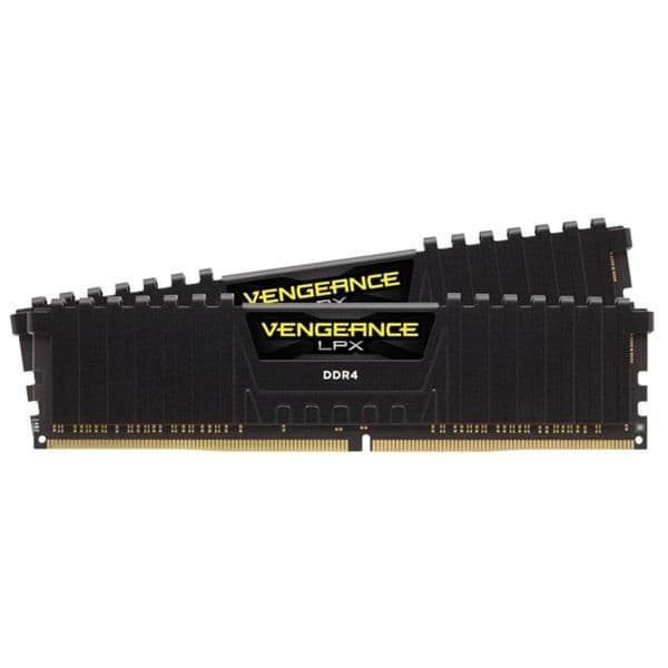 Corsair Vengeance LPX Black / Yellow DDR4-4000 CL18 64GB (2x32GB) image