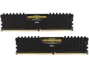 Corsair Vengeance LPX Black / Yellow DDR4-3200 CL16 8GB (2x4GB) image
