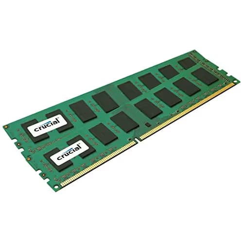 Crucial CT2KIT12864BA160B Black / Green DDR3-1600 CL11 2GB (2x1GB) main image