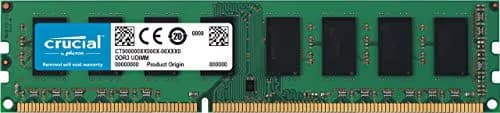 Crucial CT102464BD160B Black / Green DDR3-1600 CL11 8GB (1x8GB) image