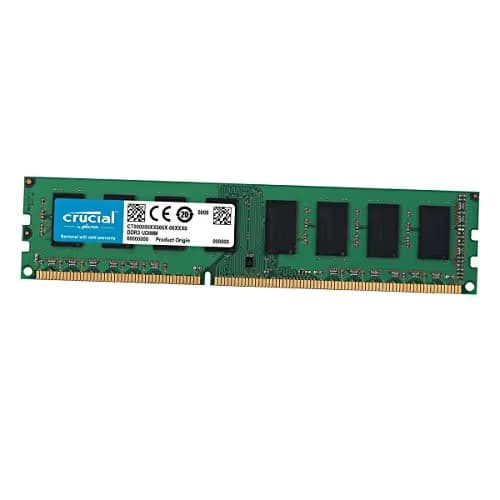 Crucial CT102464BD160B Black / Green DDR3-1600 CL11 8GB (1x8GB) image