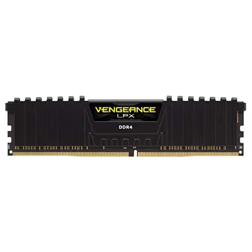 Corsair Vengeance LPX Black / Yellow DDR4-2400 CL15 4GB (1x4GB) image