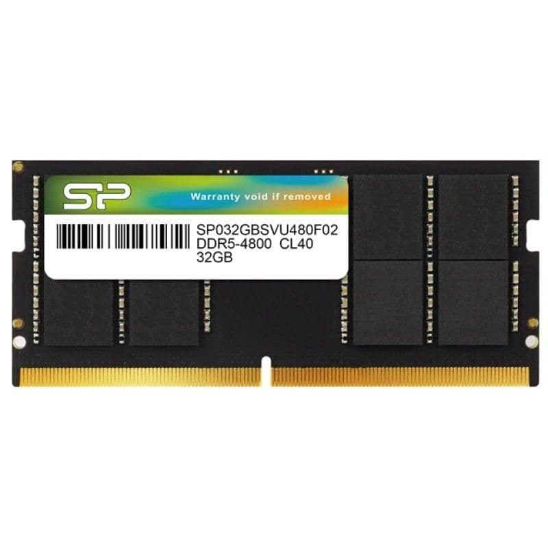 Silicon Power SP032GBSVU480F02 SODIMM DDR5-4800 CL40 32GB (1x32GB) image