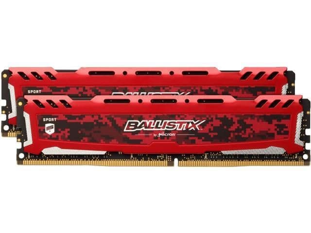 Crucial Ballistix Sport LT DDR4-3200 CL16 32GB (2x16GB) main image