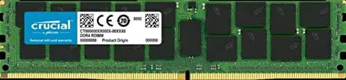 Crucial CT32G4RFD432A Registered Green / Black DDR4-3200 CL22 32GB (1x32GB) image