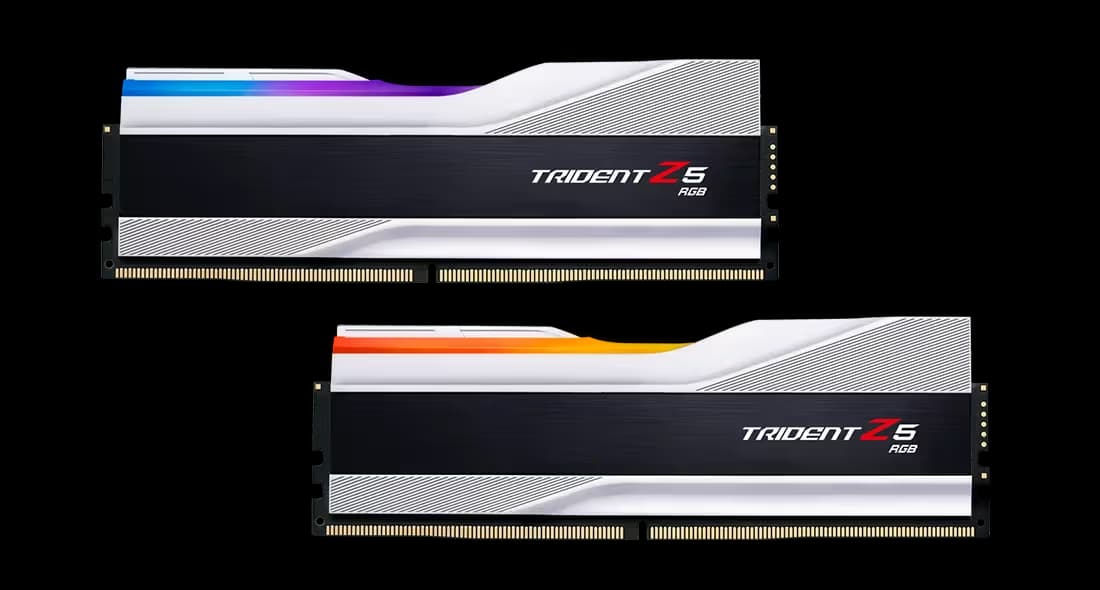 G.Skill Trident Z5 RGB Metallic Silver DDR5-5600 CL36 32GB (2x16GB) main image