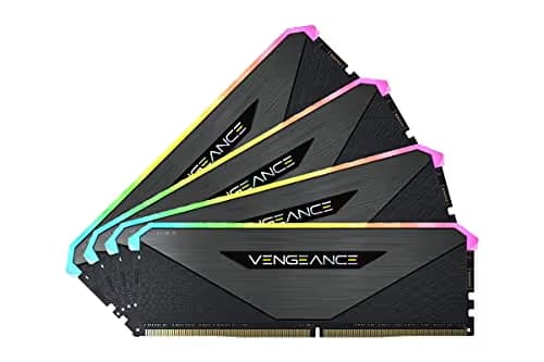 Corsair Vengeance RGB RT Black DDR4-3600 CL18 128GB (4x32GB) image