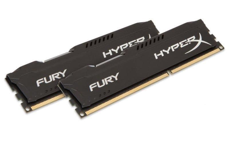 Kingston HyperX Fury Black / Silver DDR3-1600 CL10 16GB (2x8GB) main image