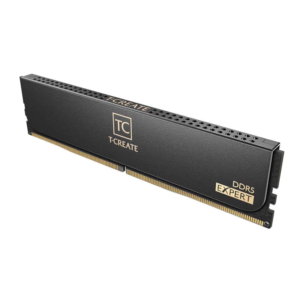 TEAMGROUP T-Create Expert 32GB (2x16GB) DDR5-7600 CL36 Black / Gold image