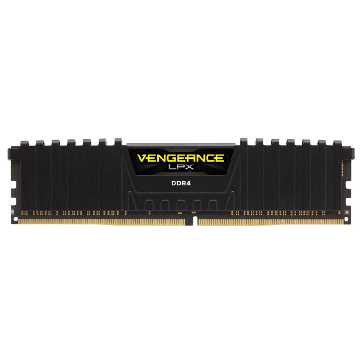 Corsair Vengeance LPX Black / Yellow DDR4-3200 CL16 16GB (1x16GB) main image
