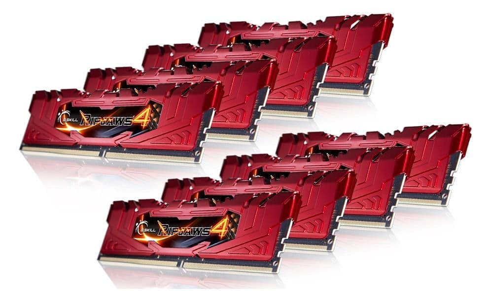 G.Skill Ripjaws 4 Red DDR4-2133 CL15 64GB (8x8GB) main image