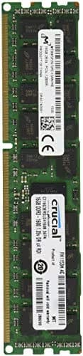 Crucial CT16G3ERSLD4160B Registered Black / Green DDR3-1600 CL11 16GB (1x16GB) main image