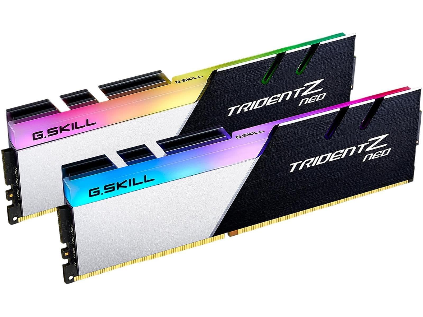 G.Skill Trident Z Neo Silver / Black DDR4-3200 CL16 32GB (2x16GB) image