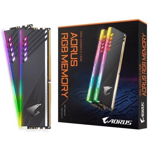Gigabyte AORUS RGB Gray DDR4-3200 CL16 16GB (2x8GB) main image