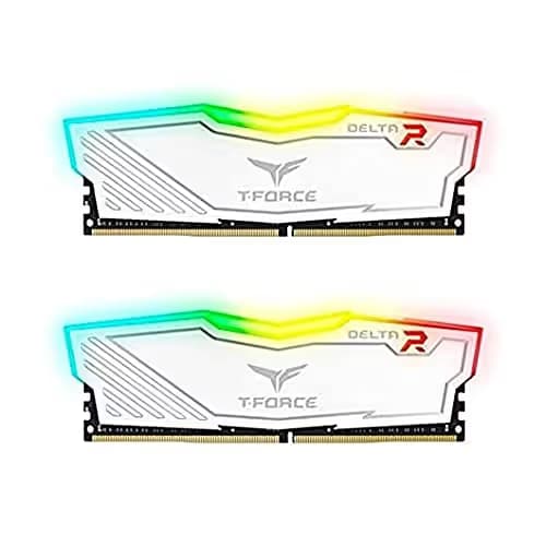 TEAMGROUP T-Force Delta RGB White DDR4-3200 CL16 16GB (2x8GB) WHITE main image