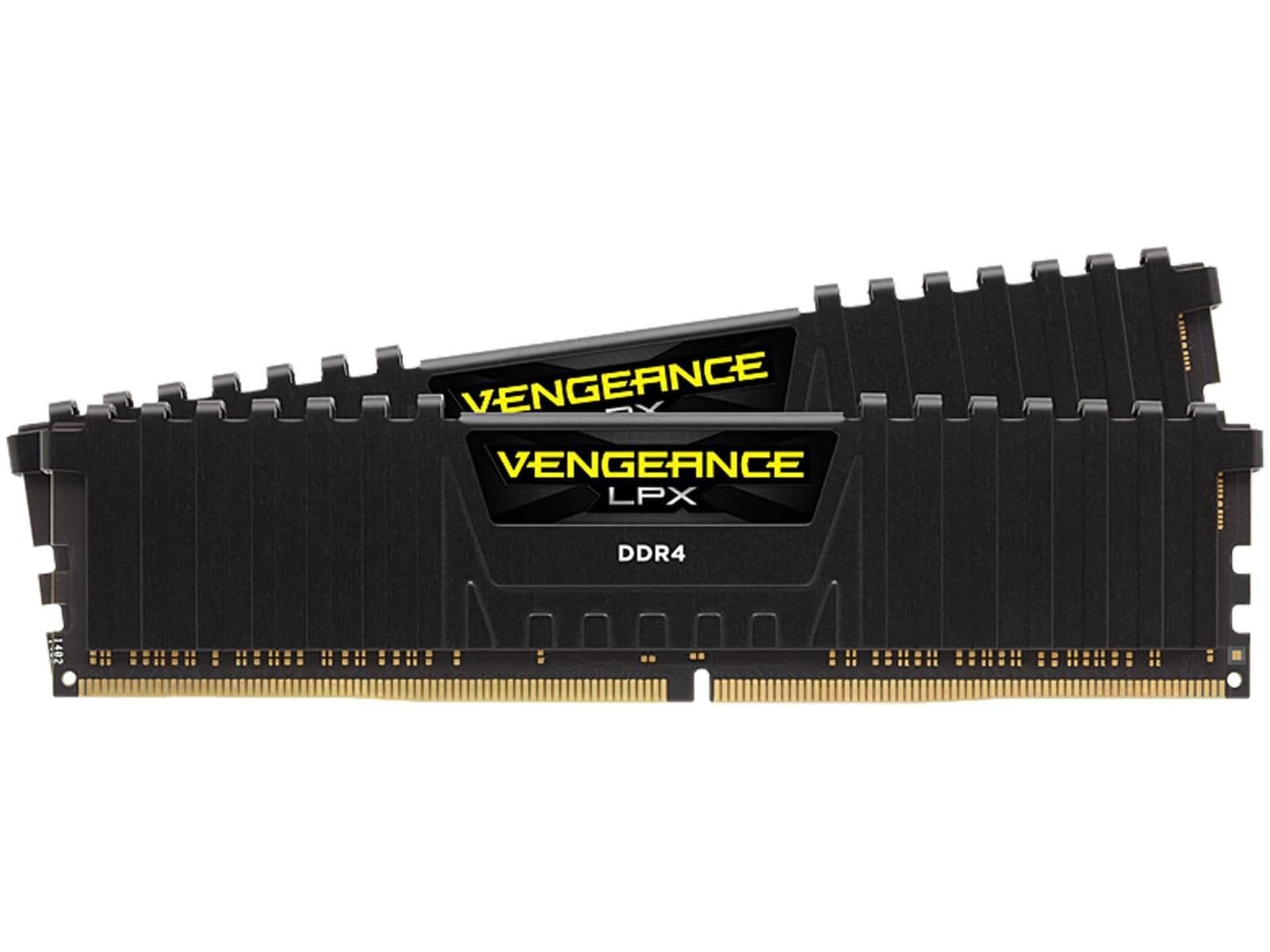 Corsair Vengeance LPX Black / Yellow DDR4-3000 CL16 8GB (2x4GB) main image