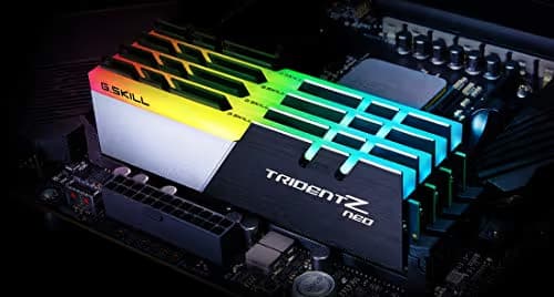 G.Skill Trident Z Neo Silver / Black DDR4-3200 CL16 16GB (2x8GB) image