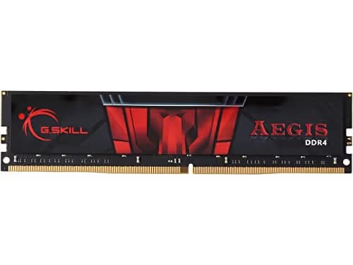 G.Skill Aegis Black / Red DDR4-2400 CL15 16GB (1x16GB) image
