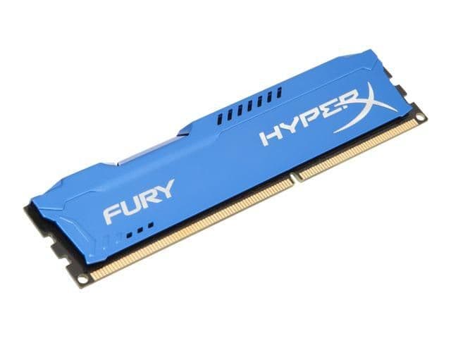 Kingston HyperX Fury Blue / Silver DDR3-1600 CL10 8GB (1x8GB) image