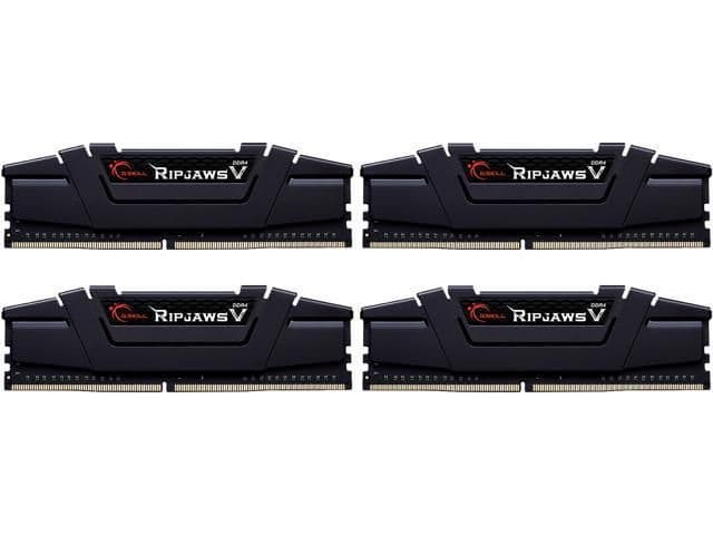 G.Skill Ripjaws V Black DDR4-3600 CL16 64GB (4x16GB) main image